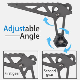 TOOENJOY platform close-up showing wide dual-foot support for stability
