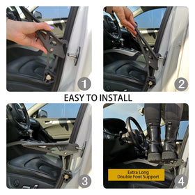 TOOENJOY rubber pad detail protecting door frame and increasing grip