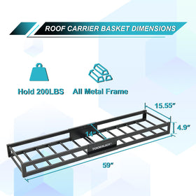 TOOENJOY side mounted on SUV demonstrating narrow profile and extra capacity