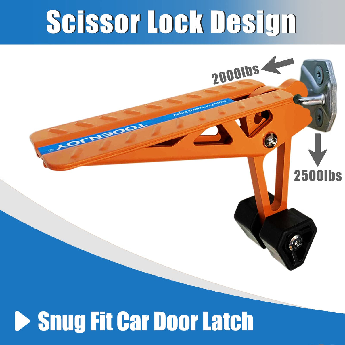 TOOENJOY side profile of aluminum scissor frame for durable strength