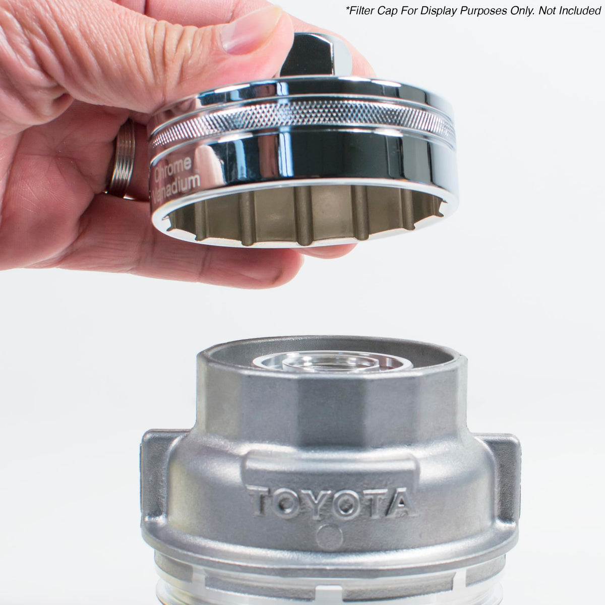 Tool Guy Republic socket drive end showing 1/2" square drive and 24mm hex compatibility