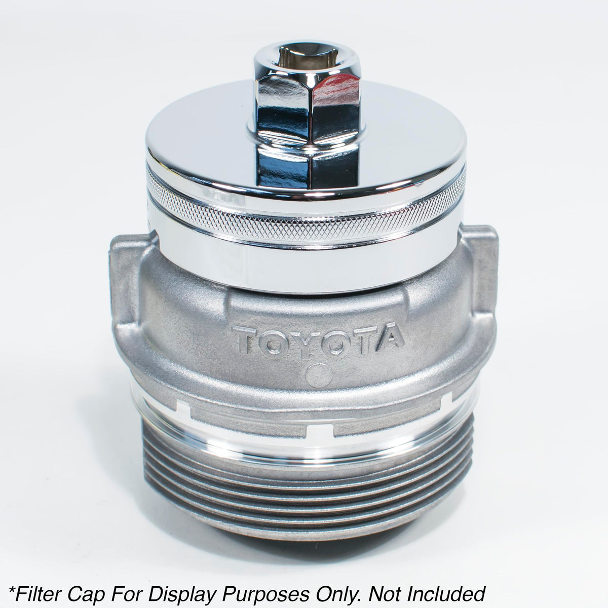 Tool Guy Republic socket in use removing a Toyota oil filter housing for tough jobs