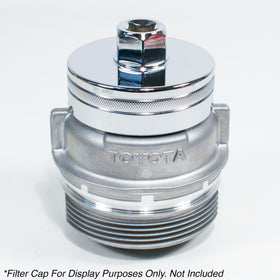 Tool Guy Republic socket in use removing a Toyota oil filter housing for tough jobs