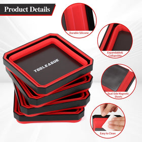 TOOLEAGUE silicone texture and magnetic base close-up protects finishes