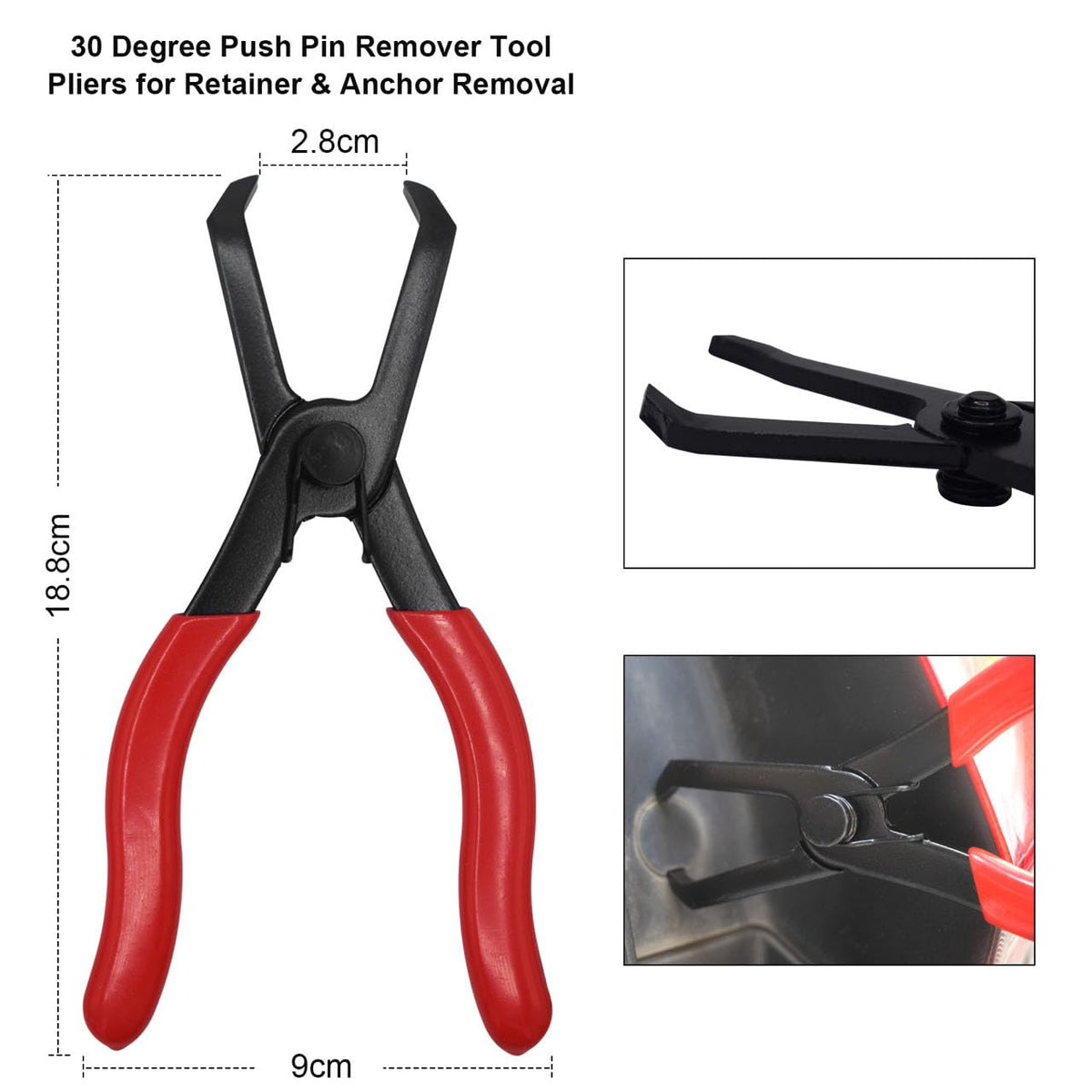 TOOLEAGUE front tool layout showing each plier labeled for quick selection benefit