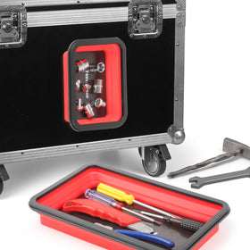 TOOLEAGUE magnetic pickup pen extended retrieving a screw for faster retrieval