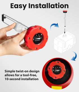 Toolixor cap installed on tractor showing fast replacement and in-field convenience