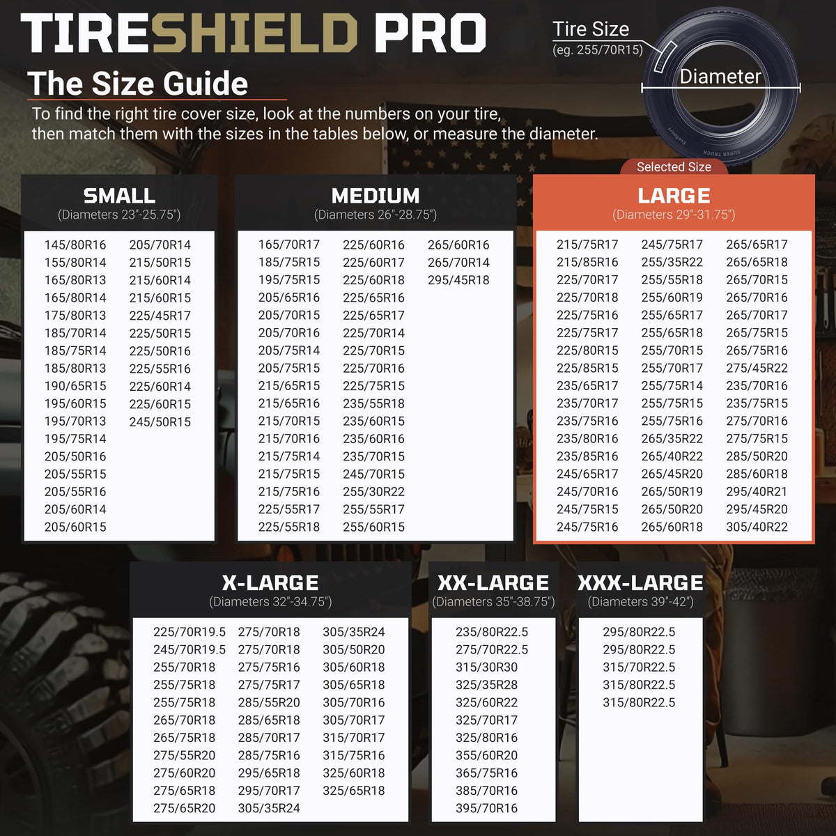 TOOLTROOPERS covers on snowy and sunny wheel showing year-round protection
