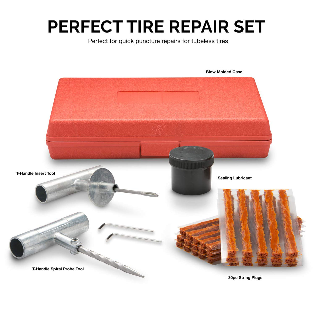 Tooluxe T-handle insertion tool detail providing better grip and control
