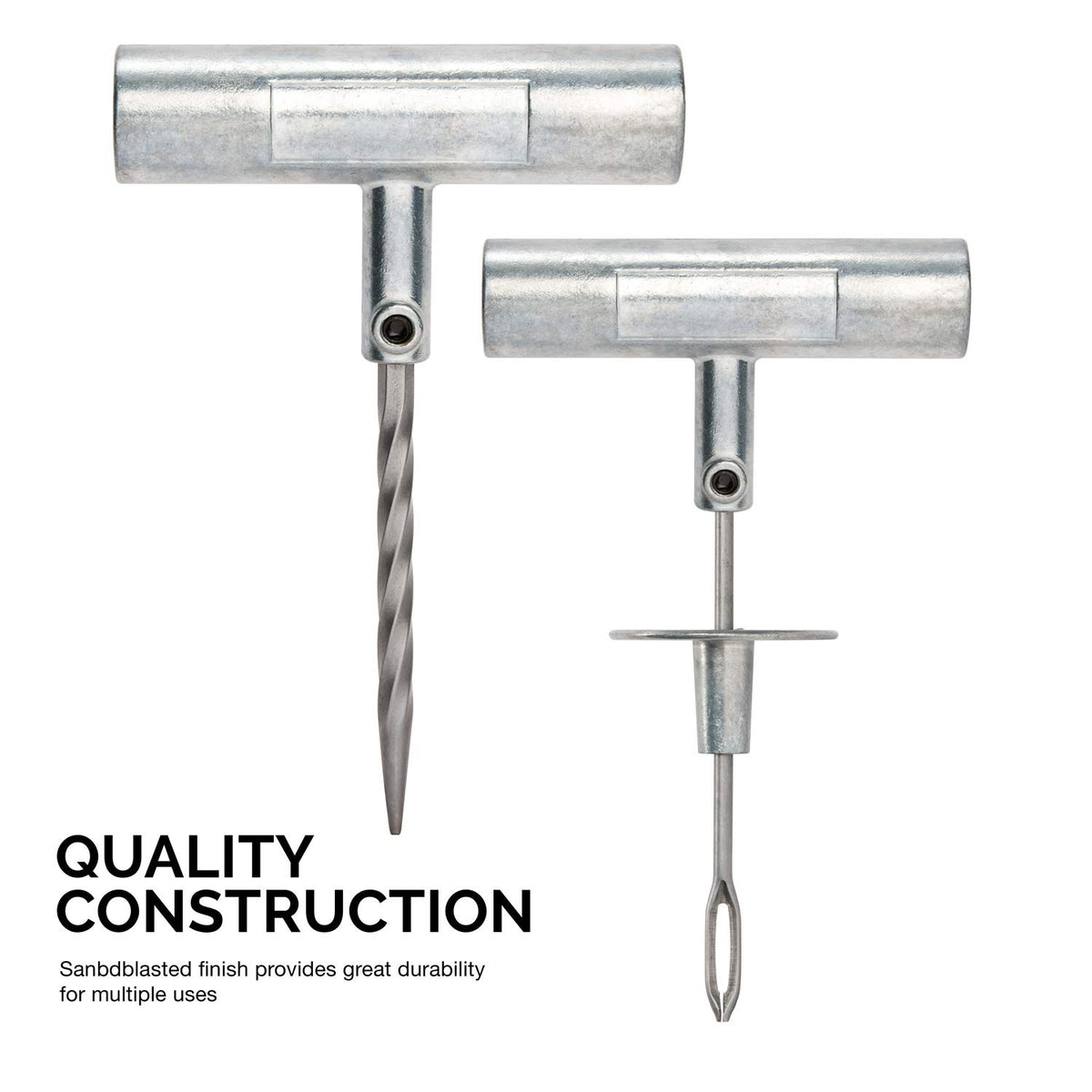 Tooluxe close-up of hardened spiral rasp and T-handle insert for durable reaming