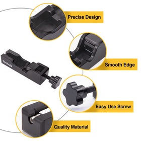 Toolwiz spread of feeler blades showing range 0.001"–0.040" for exact gaps