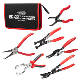 Toolwiz front layout showing full six-piece set and storage bag, organized for quick selection