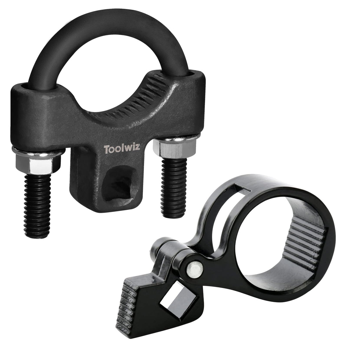 Toolwiz front view kit showing both tie rod tools for fast service