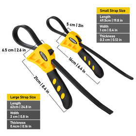 Toolwiz large wrench turning an oil filter cleanly without scratching metal