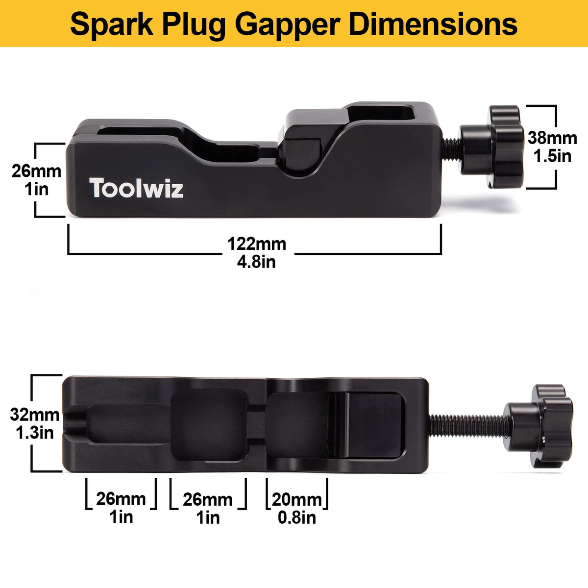 Toolwiz packaged set with tool and gauge ready-to-use for immediate repairs