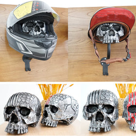 Tooyuart skull helmet holder with coat and keys illustrating organized entryway benefit