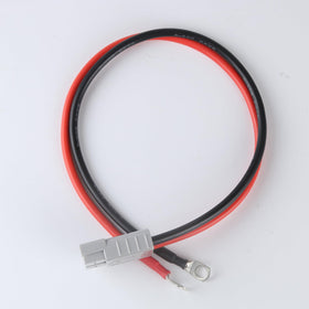 Toozoky cable installed in RV battery compartment showing space-efficient routing and secure fit