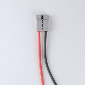 Toozoky cable attached to M8 terminal stud showing tight bolted connection and stable current flow