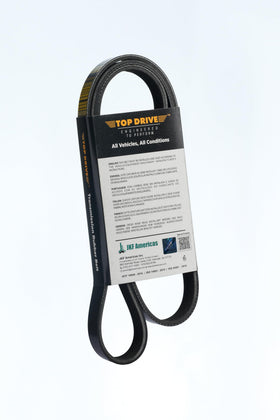 TOP DRIVE close-up of EPDM rib profile improving grip and durability
