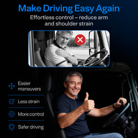 Top Life detail of knob head texture highlighting comfortable grip advantage