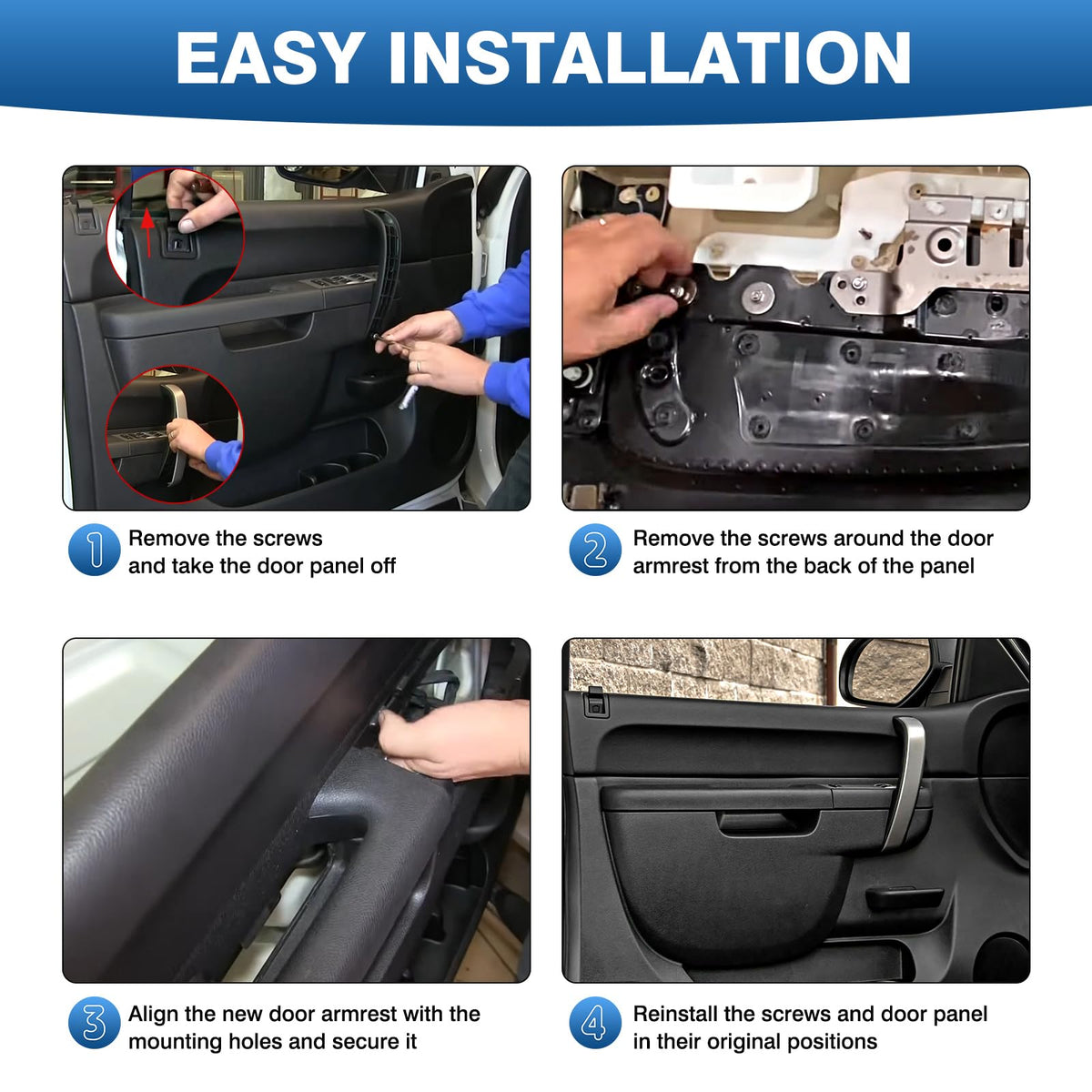 TOP-MAX armrest side profile highlighting ergonomic contour and strength