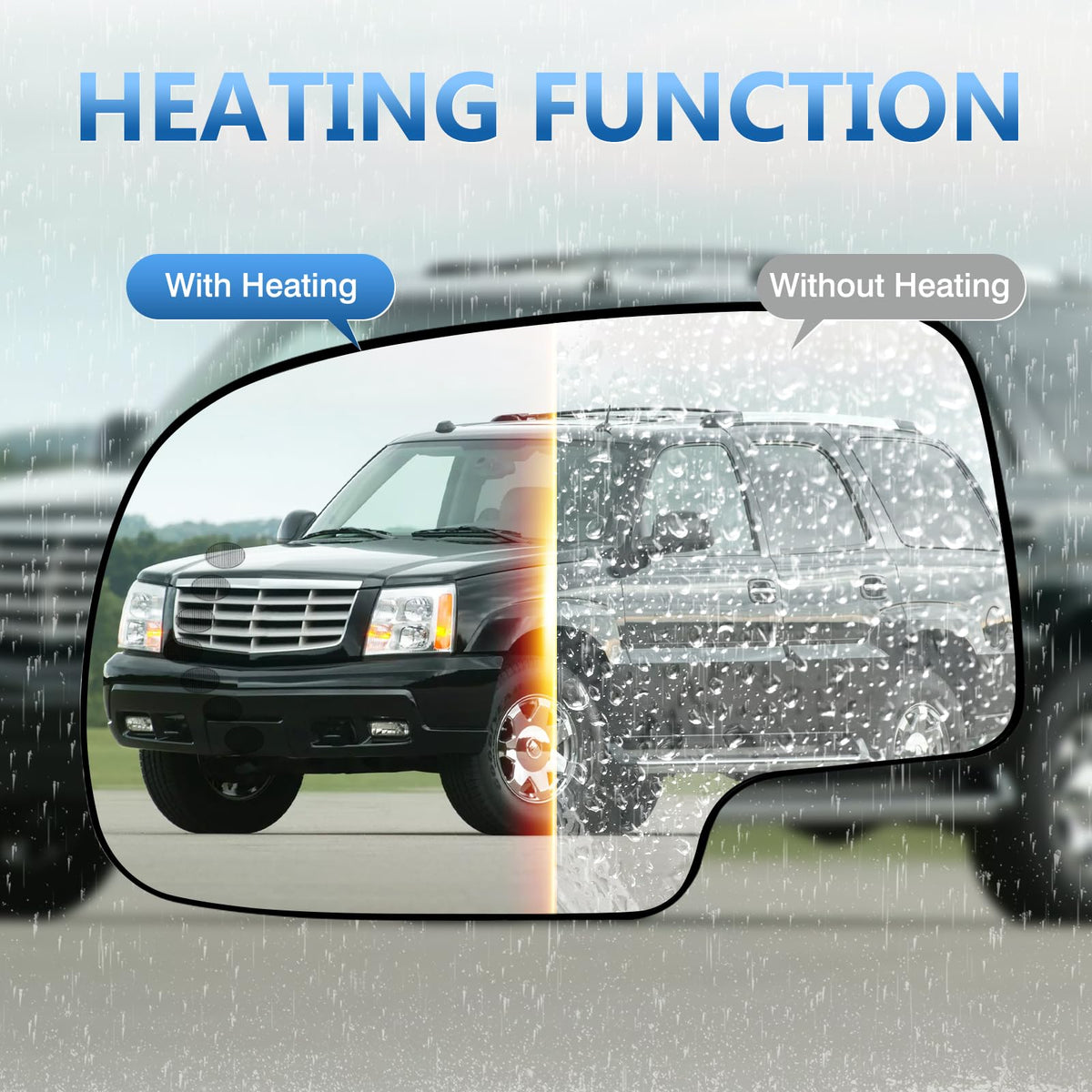 TOP-MAX convex mirror surface detail for wider field-of-view benefit