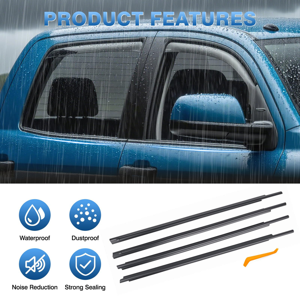 TOP-MAX installation tool and four-piece kit for easy DIY replacement