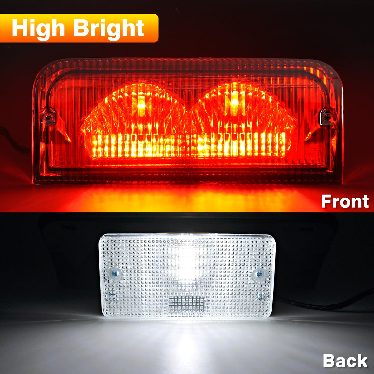 TOP-MAX interior LED close-up illuminating cargo area for easier loading