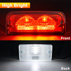 TOP-MAX interior LED close-up illuminating cargo area for easier loading