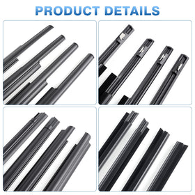 TOP-MAX rear passenger molding clips detail for quick secure installation