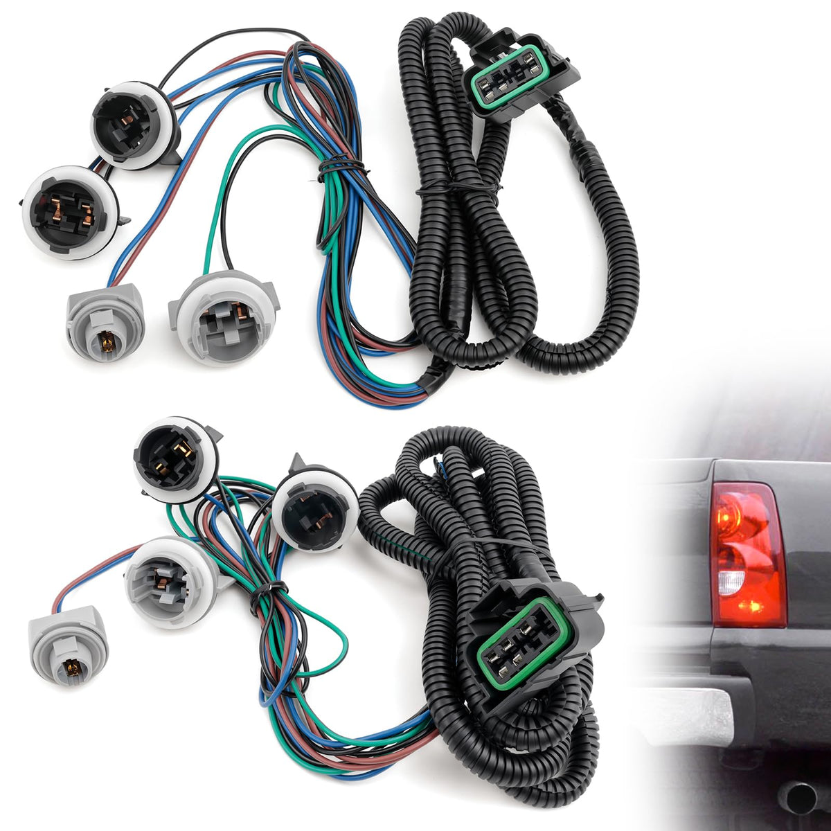 TOP-MAX front view of harness showing full shape and accurate fit benefit