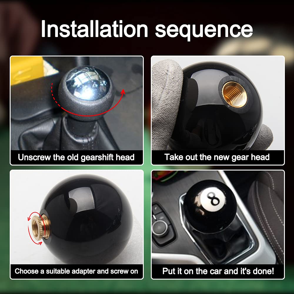 Top10 Racing knob installed on shifter demonstrating easy upgrade benefit