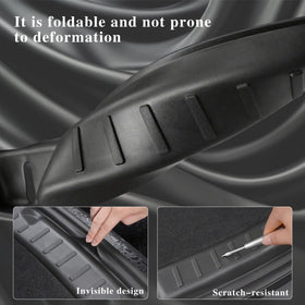 TOPABYTE detail of encased edges protecting bumper paint from chips