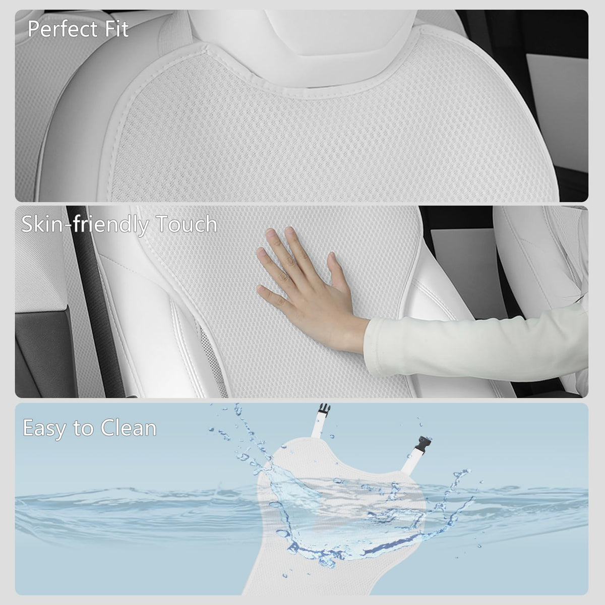 TOPABYTE detailed stitching close-up showing durable seams and quality