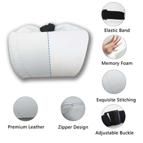 TOPABYTE side profile showing ergonomic curve for neck alignment