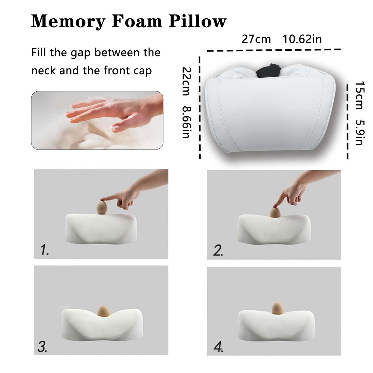 TOPABYTE zipper back cover removed for easy cleaning convenience