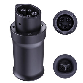 TopAutoGear adapter front view showing robust housing and safe connection benefit