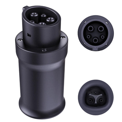 TopAutoGear adapter front view showing robust housing and safe connection benefit