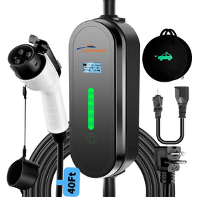TopAutoGear front view plugged into outlet showing quick setup benefit