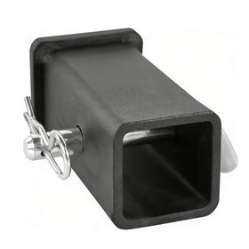 TOPBEE adapter installed with bike rack demonstrating accessory compatibility