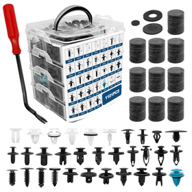 TOPCNOEM front packaging showing 1101pcs kit and organizer for quick repairs