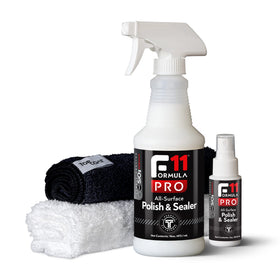 TopCoat F11PRO front packaging showing kit components and benefits
