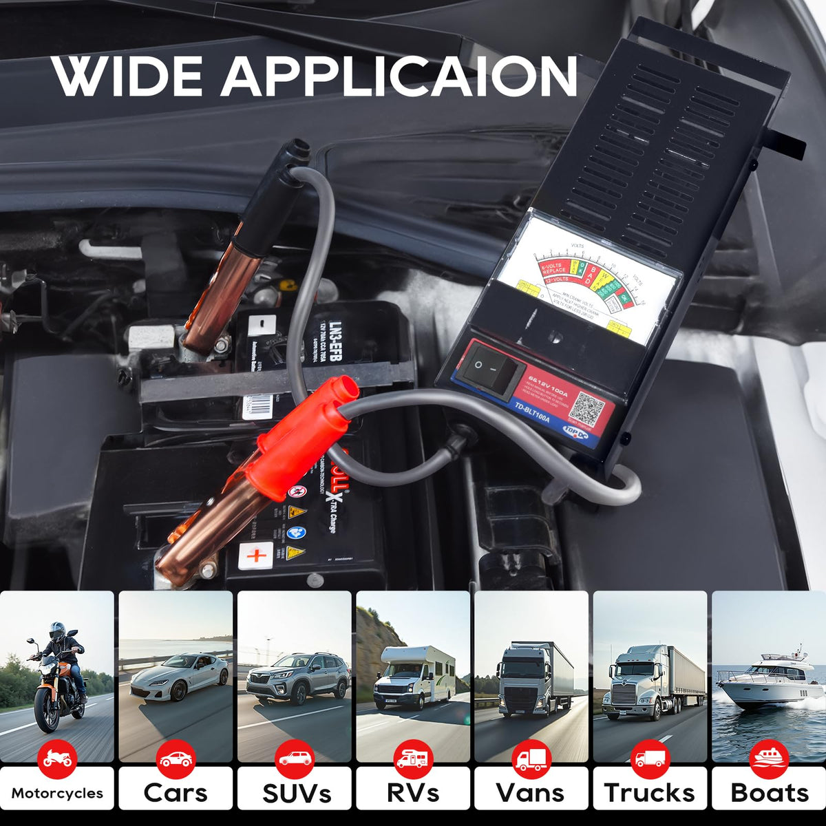 TOPDC held in hand to show compact size and easy portability