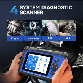 TOPDON AD600S touchscreen graph view displaying live data for accurate diagnosis