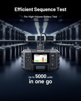 TOPDON BT600 Plus in-use under vehicle hood for real-world diagnostics