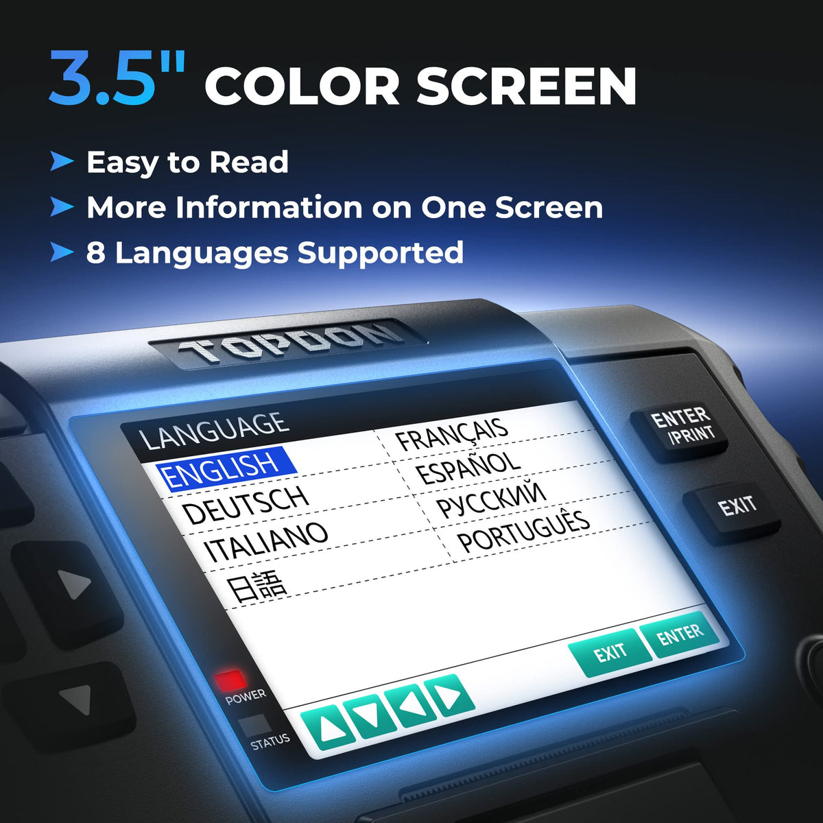 TOPDON BT600 in use on a car battery verifying cranking and charging systems