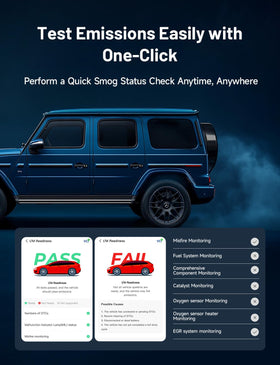 TOPDON TopScan Lite repair database and TSB screen offering guided fix steps