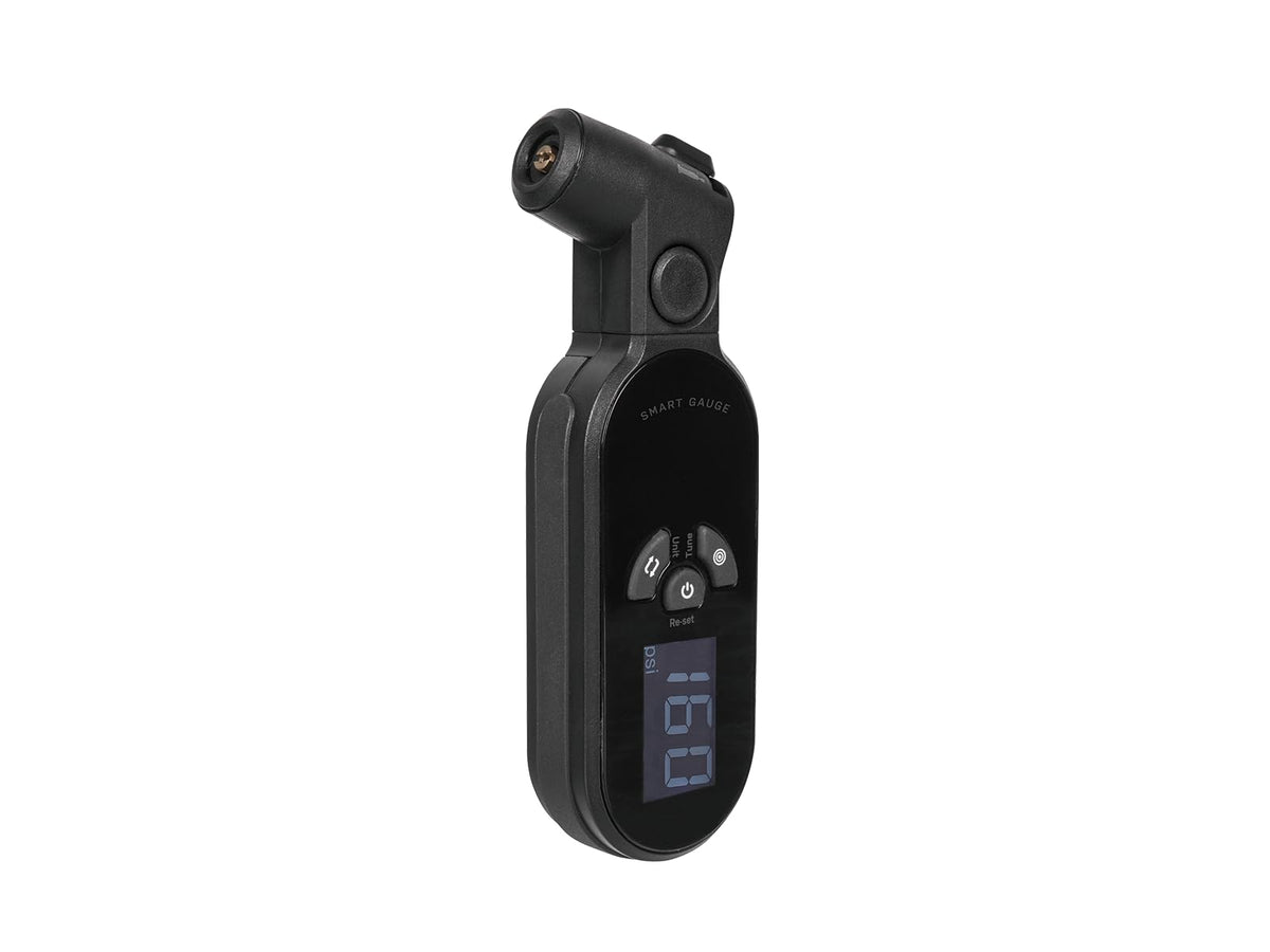 Topeak SmartGauge D2X front display showing bright readable numbers and fast readings