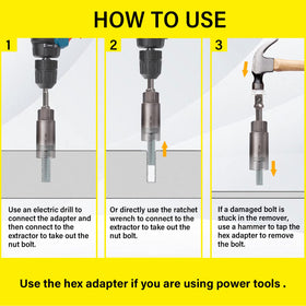 Topec steel marking on extractor shank, heat-treated material for durability