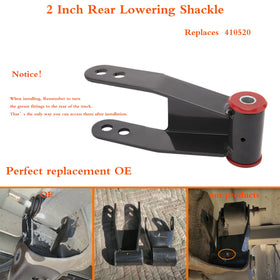 TOPEND shackle beside wrench showing scale and easy-install benefit